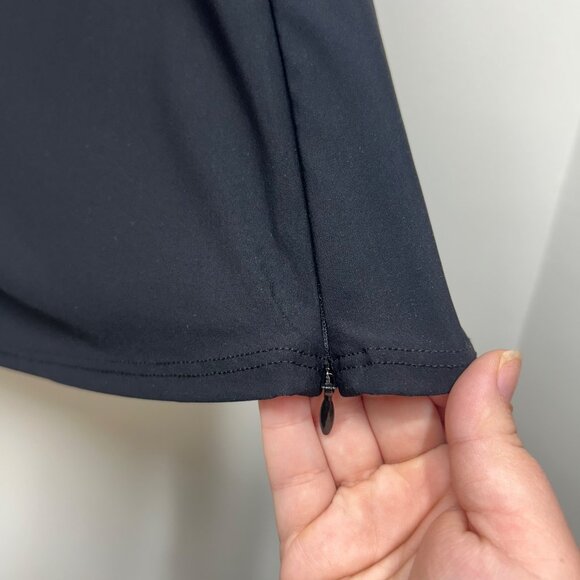 NWT Jude Connally Morgan Black Stretch Pull-On Skirt Skort L - Picture 4 of 8